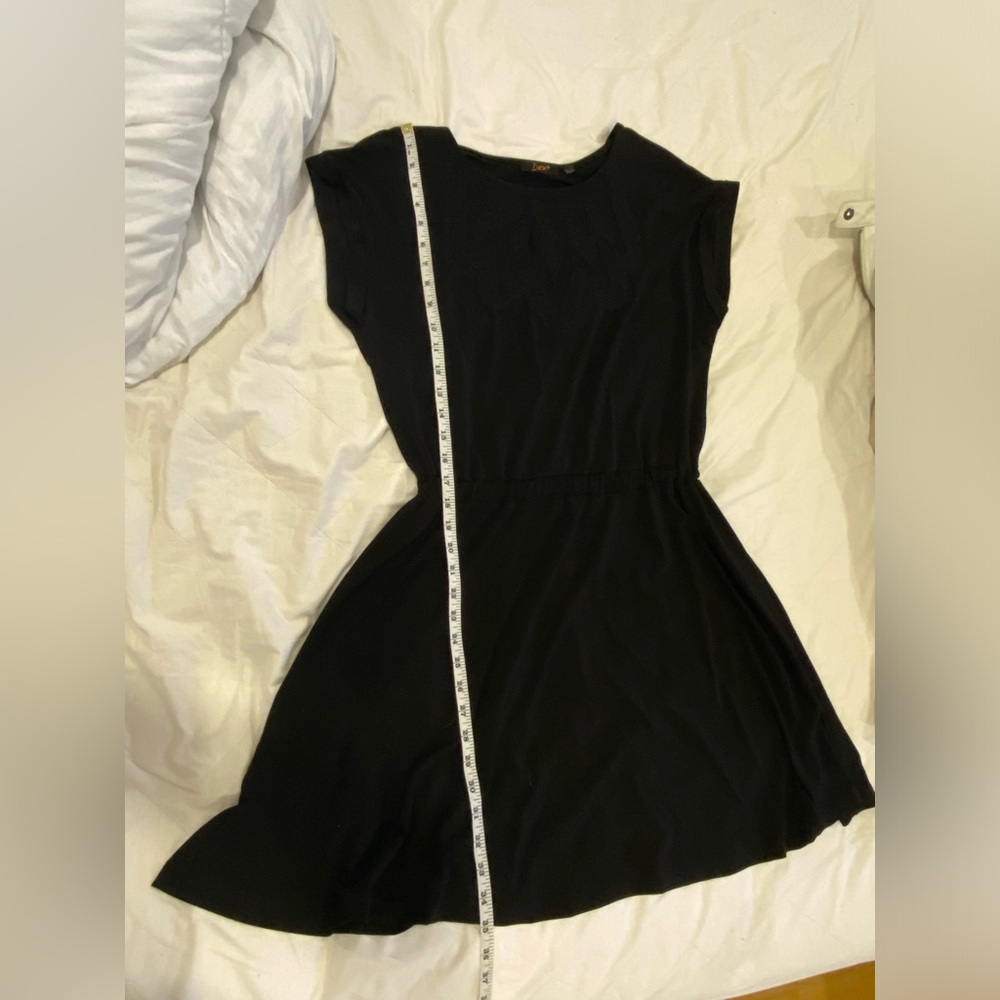 Dex Black Fit & Flare Dress Size M – Minimalist Chic - Picture 5 of 5